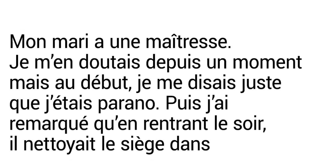 13 personnes racontent comment elles ont appris que leur moitié les trompait