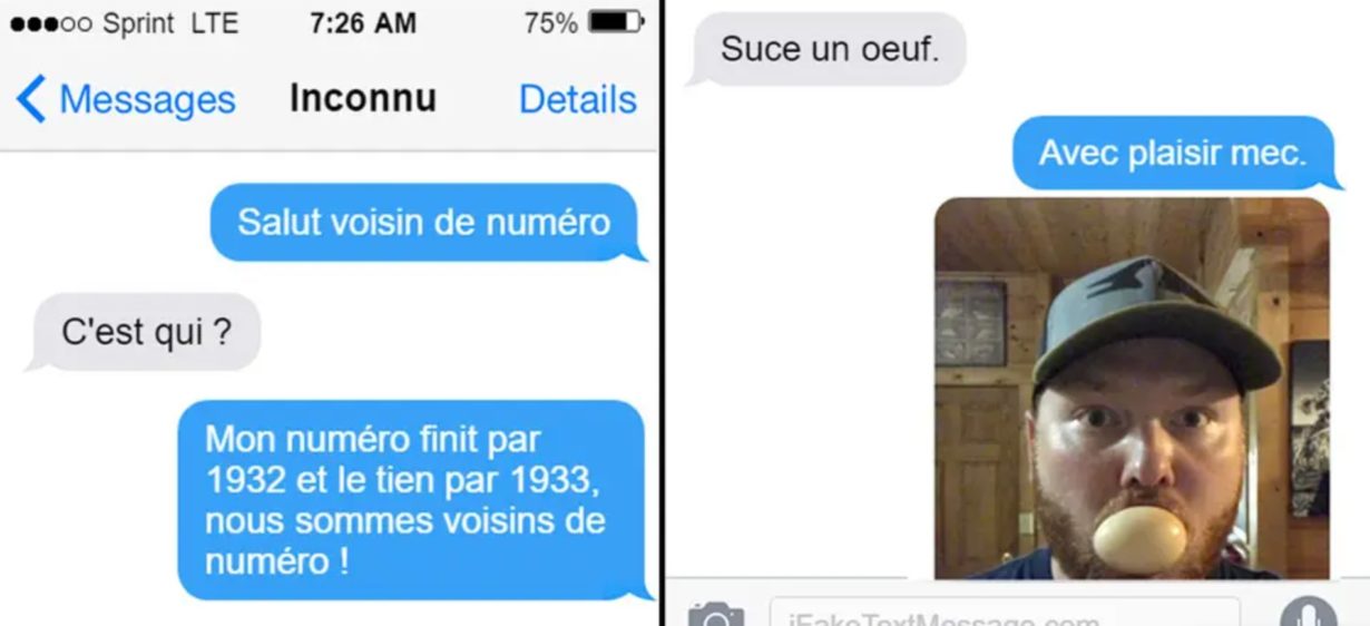 Elle se trompe de numéro et envoi un texto à un homme de 35 ans